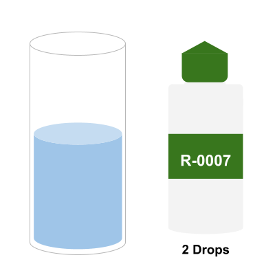 two drops reagent r-0007