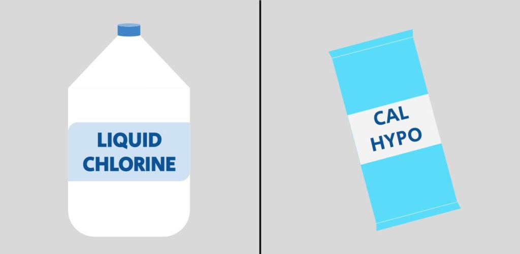 Cal Hypo (Shock) vs Liquid Chlorine Using Granules or Liquid