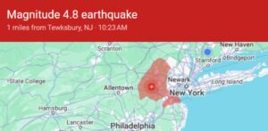 Announcement of an earthquake on April 5, 2024