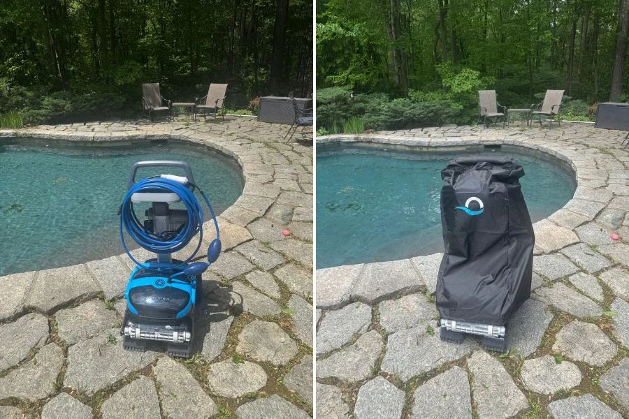 The Dolphin Nautilus CC Plus with caddy and cover