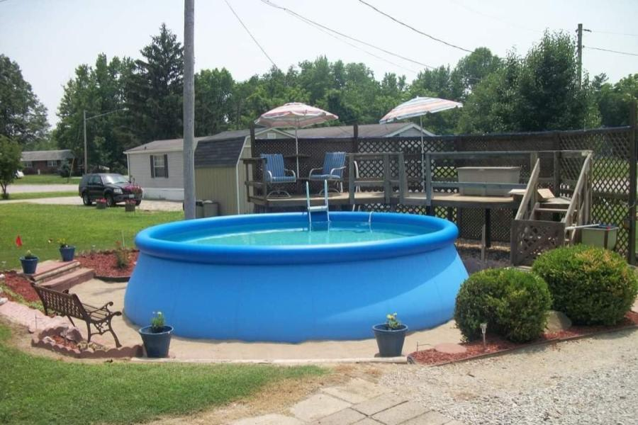 temporary intex pool