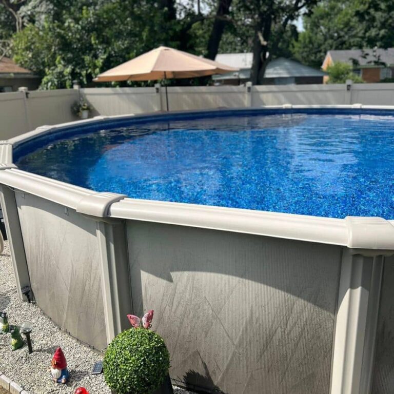 above-ground pool picture