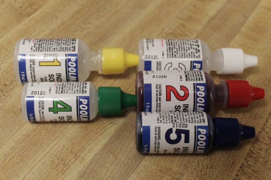 Poolmaser reagents with expiration codes